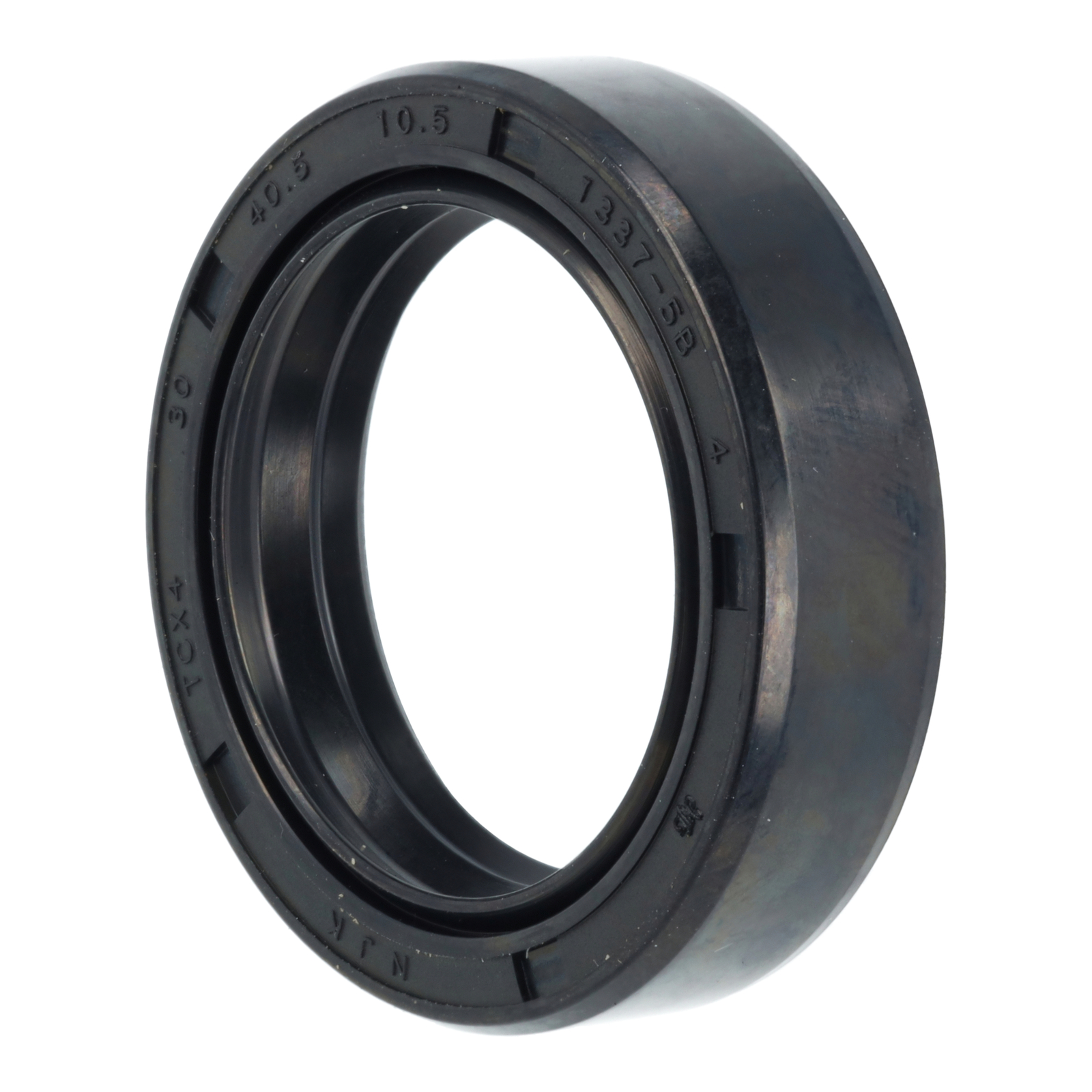 2x Wellendichtringe 30x40,5x10,5 - NBR, braun - mit Staublippe - für SWH-Telegabel