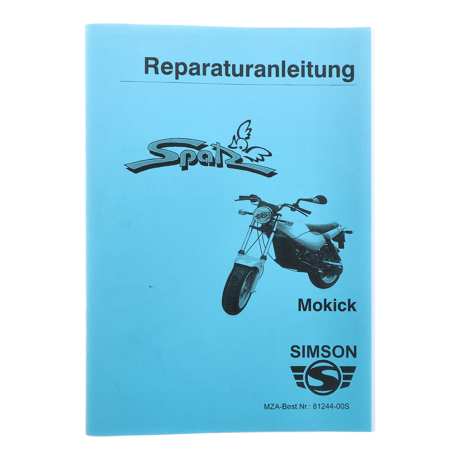 Reparaturanleitung Mokick Spatz Ausg. 1999