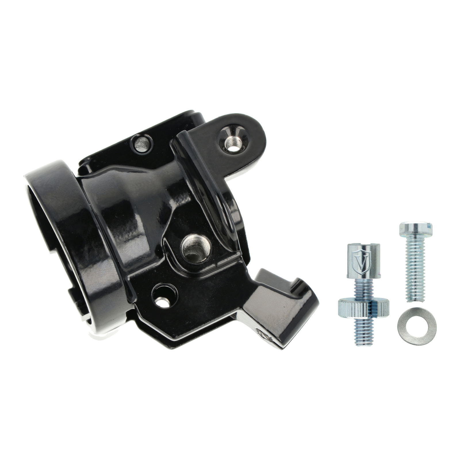 Gasgriffadapter, kompakt, einzeln, Aluminium, schwarz - KR51, SR4-2,-3,-4