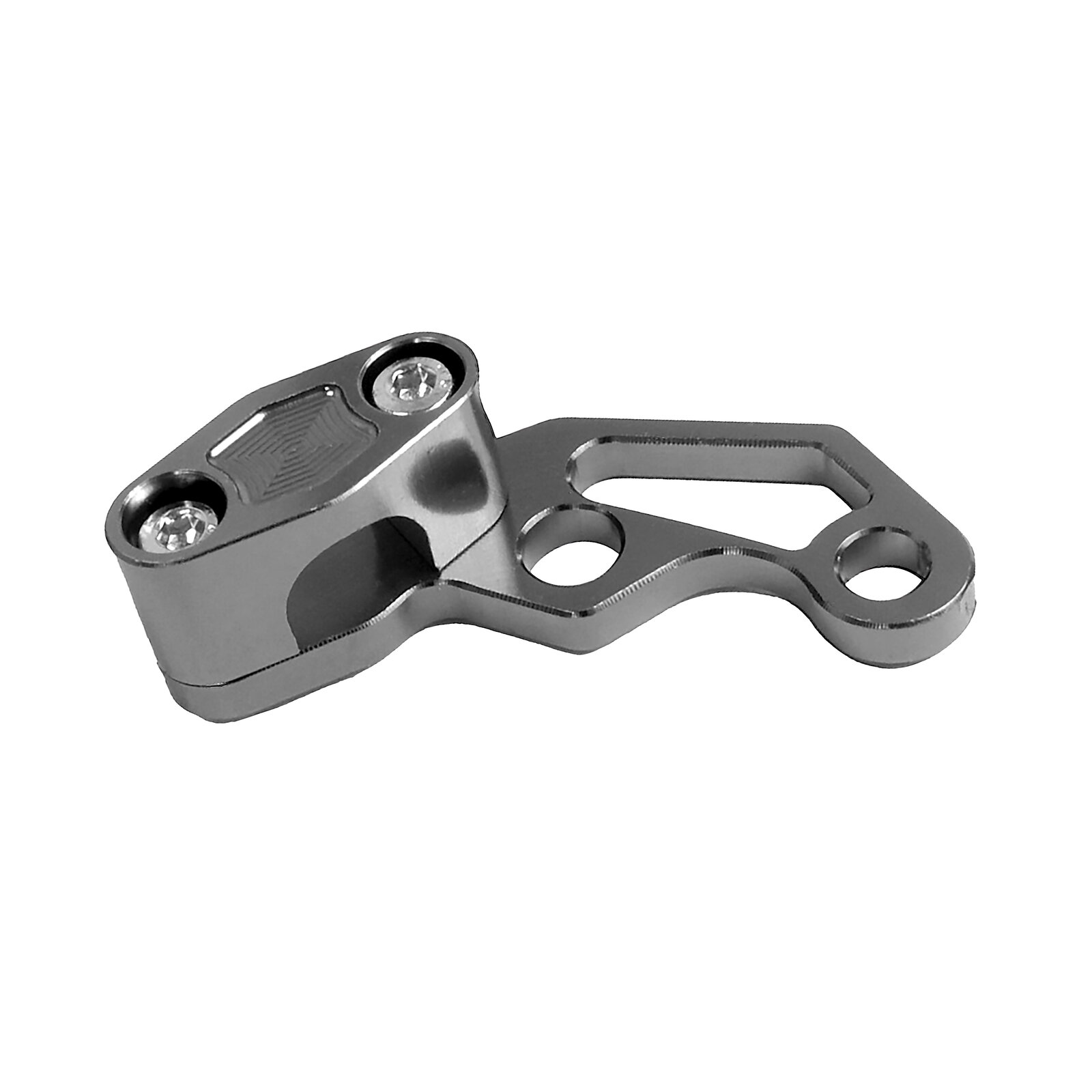 Soporte para manguera de freno - CNC - anodizado titanio 