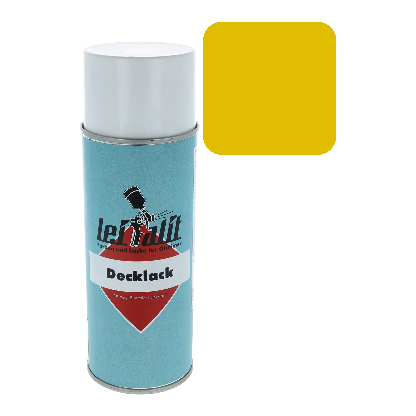 Spraydose 1K-Decklack Leifalit - rapsgelb - 400ml
