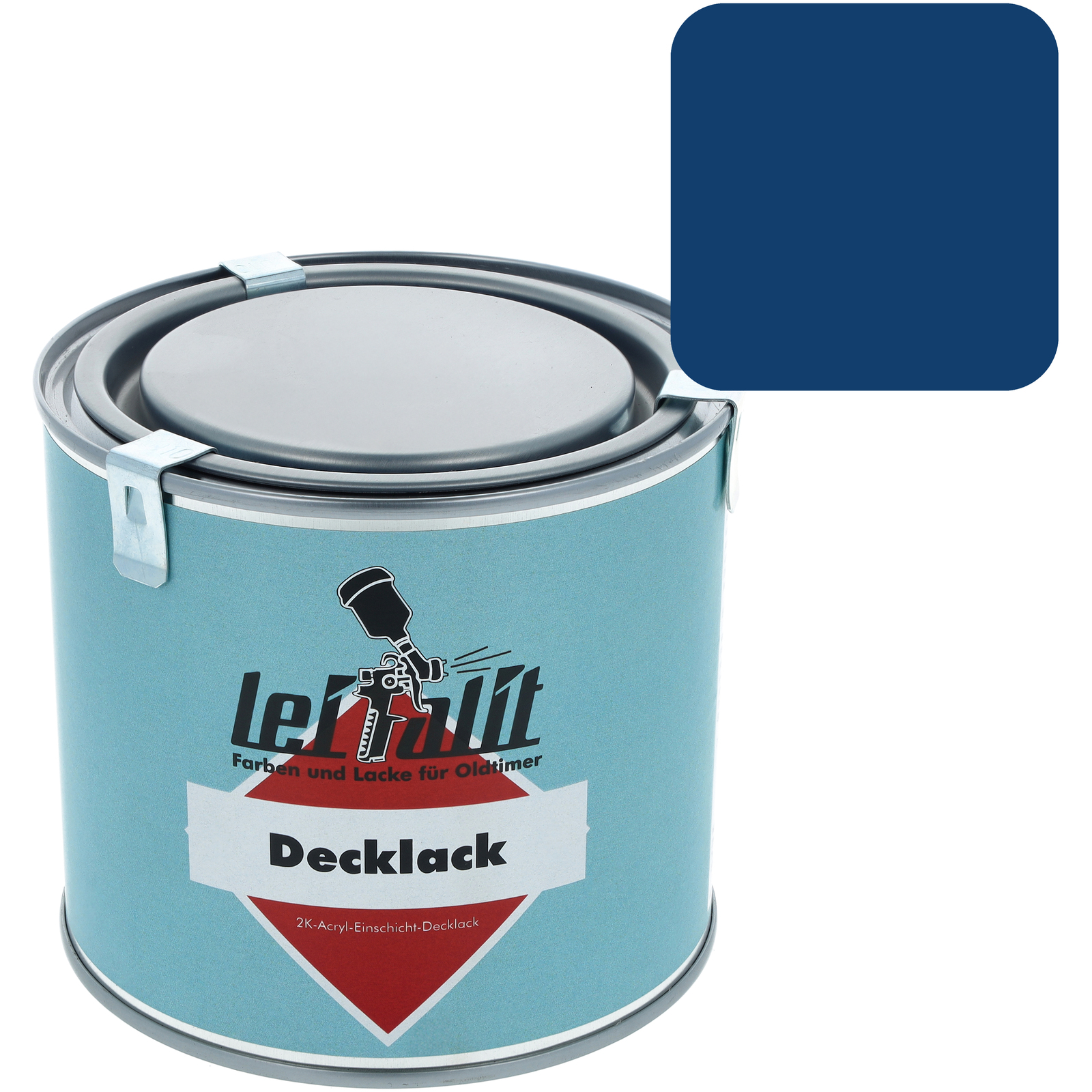 Lackfarbe Leifalit (Premium) Olympiablau - 0,5 Liter-Dose