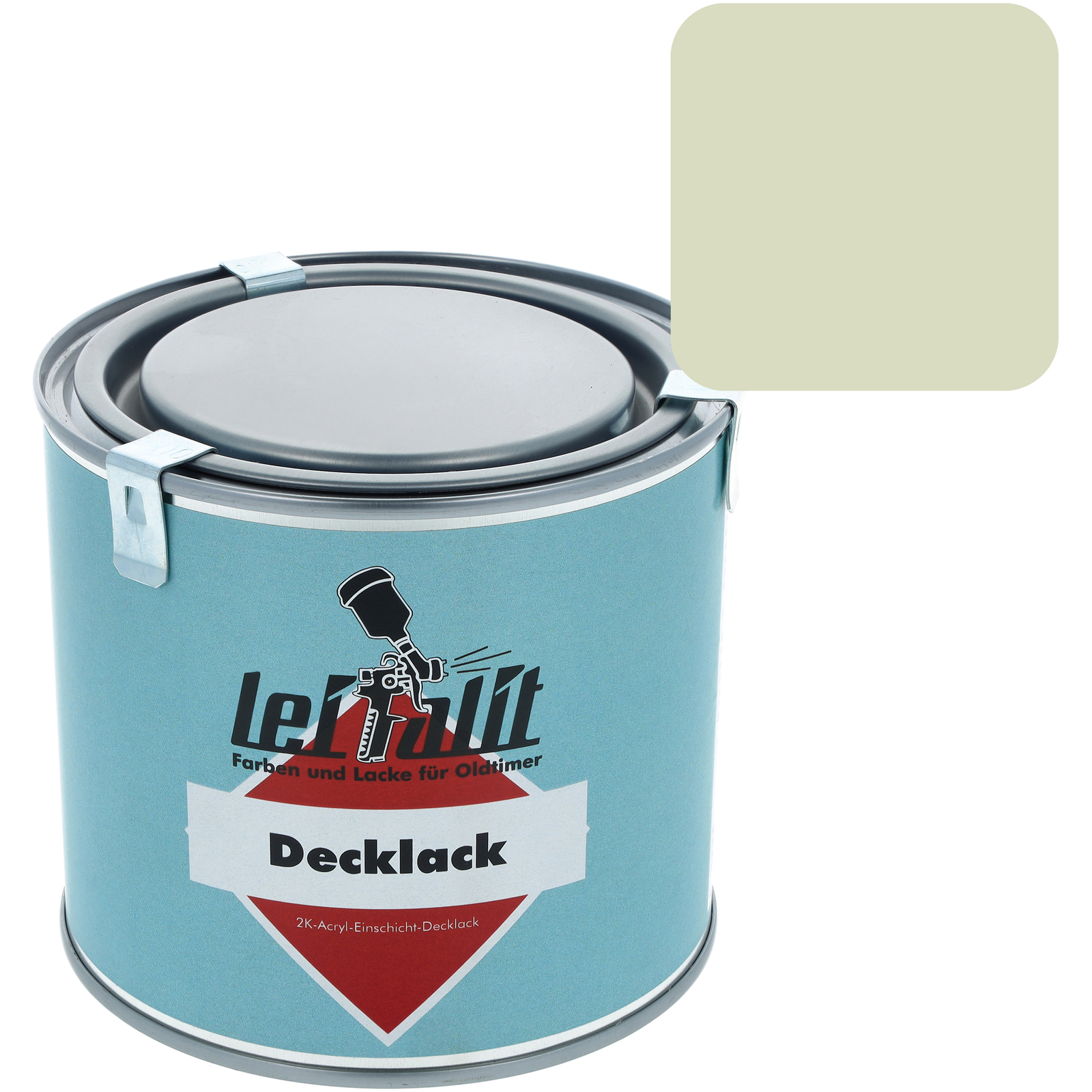 Lackfarbe Leifalit (Premium) Alabasterweiß - 0,5 Liter-Dose