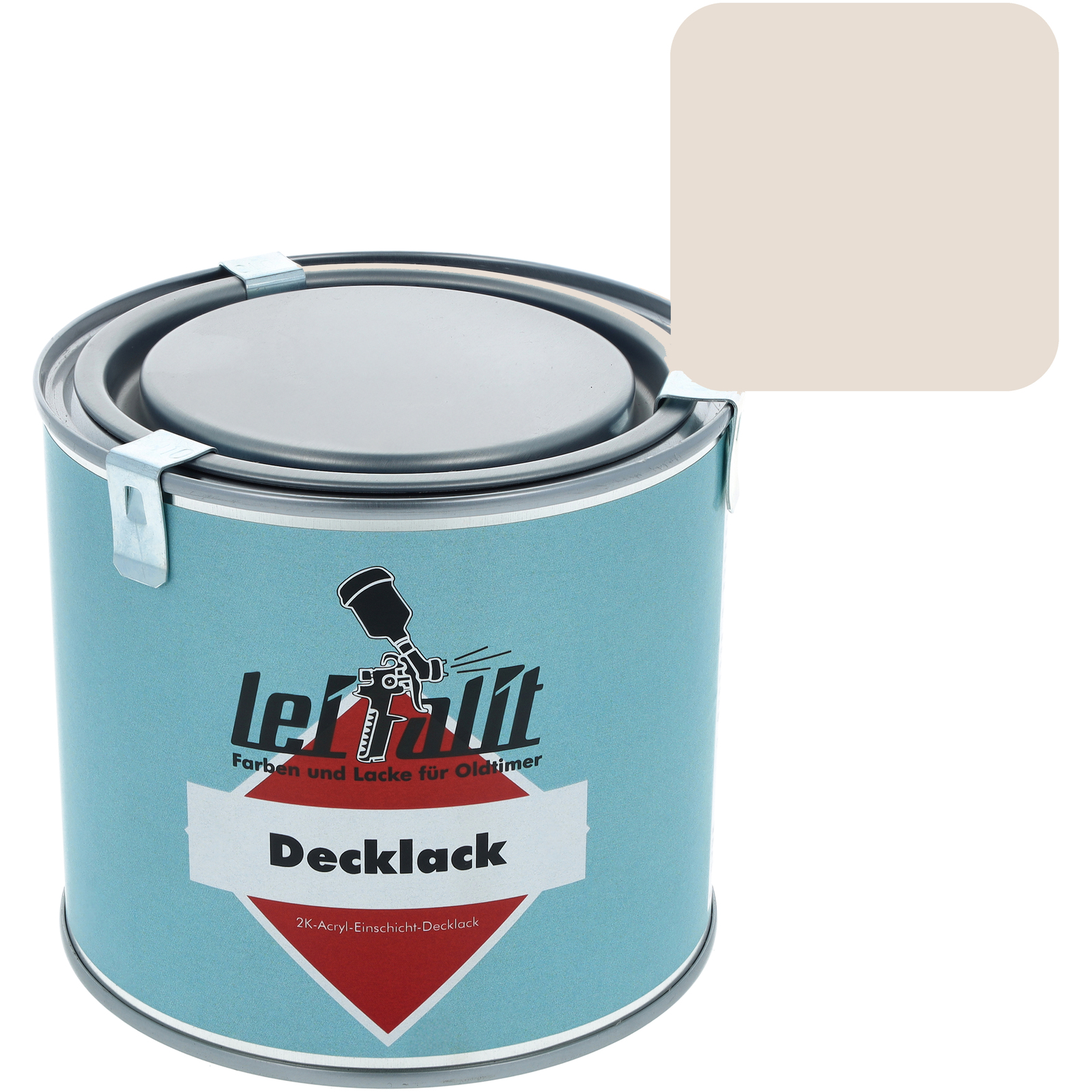 Lackfarbe Leifalit (Premium) Pastellweiß - 0,5 Liter-Dose - pass. f. Schwalbe KR51/1