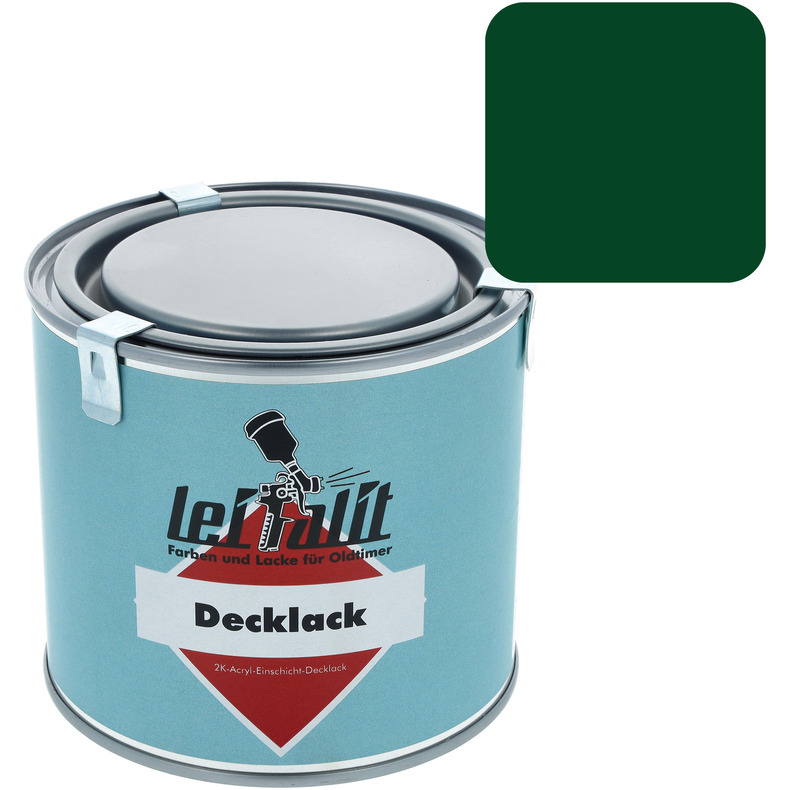 Lackfarbe Leifalit (Premium) Billardgrün - 0,5 Liter-Dose