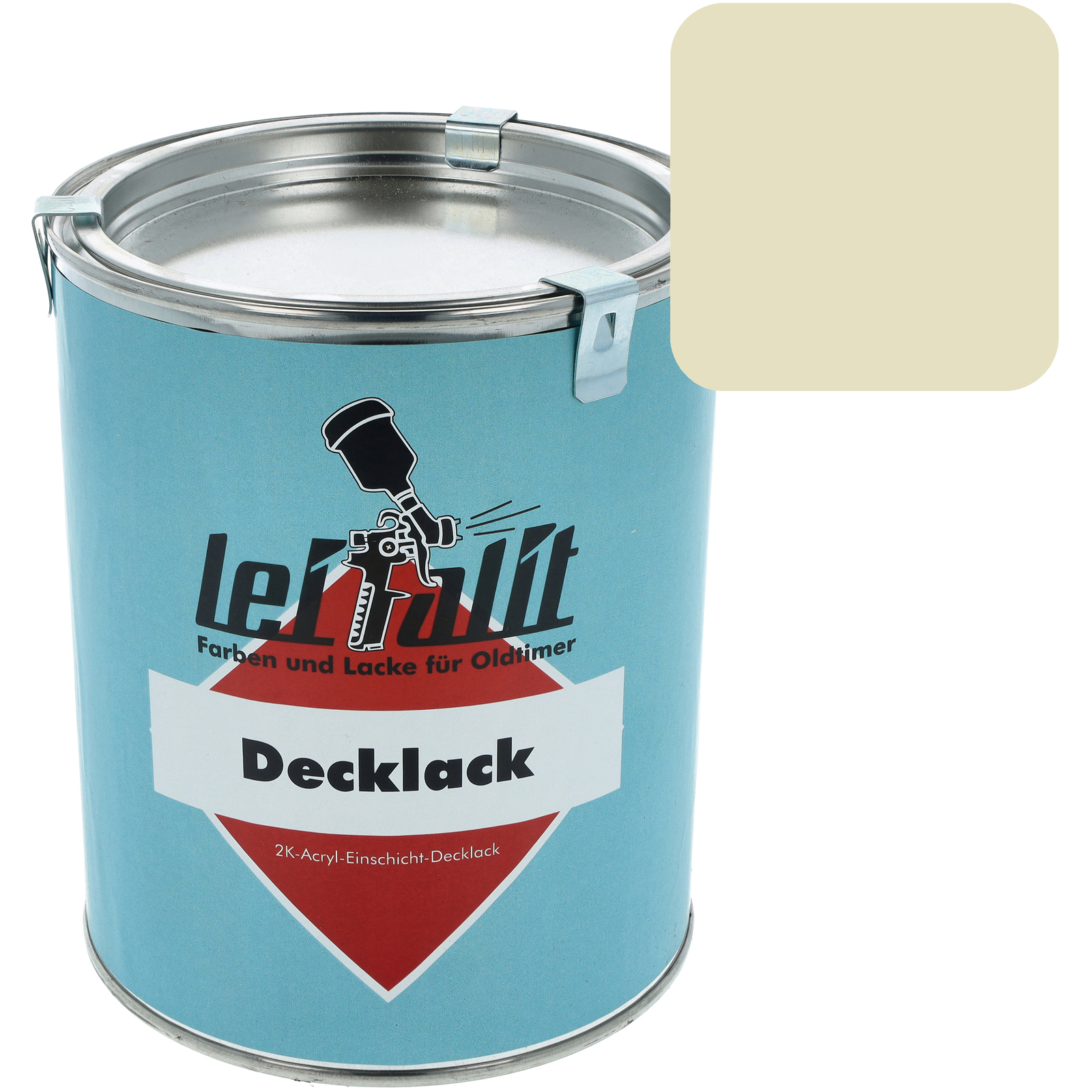 Lackfarbe Leifalit (Premium) Togaweiß - 1 Liter-Dose
