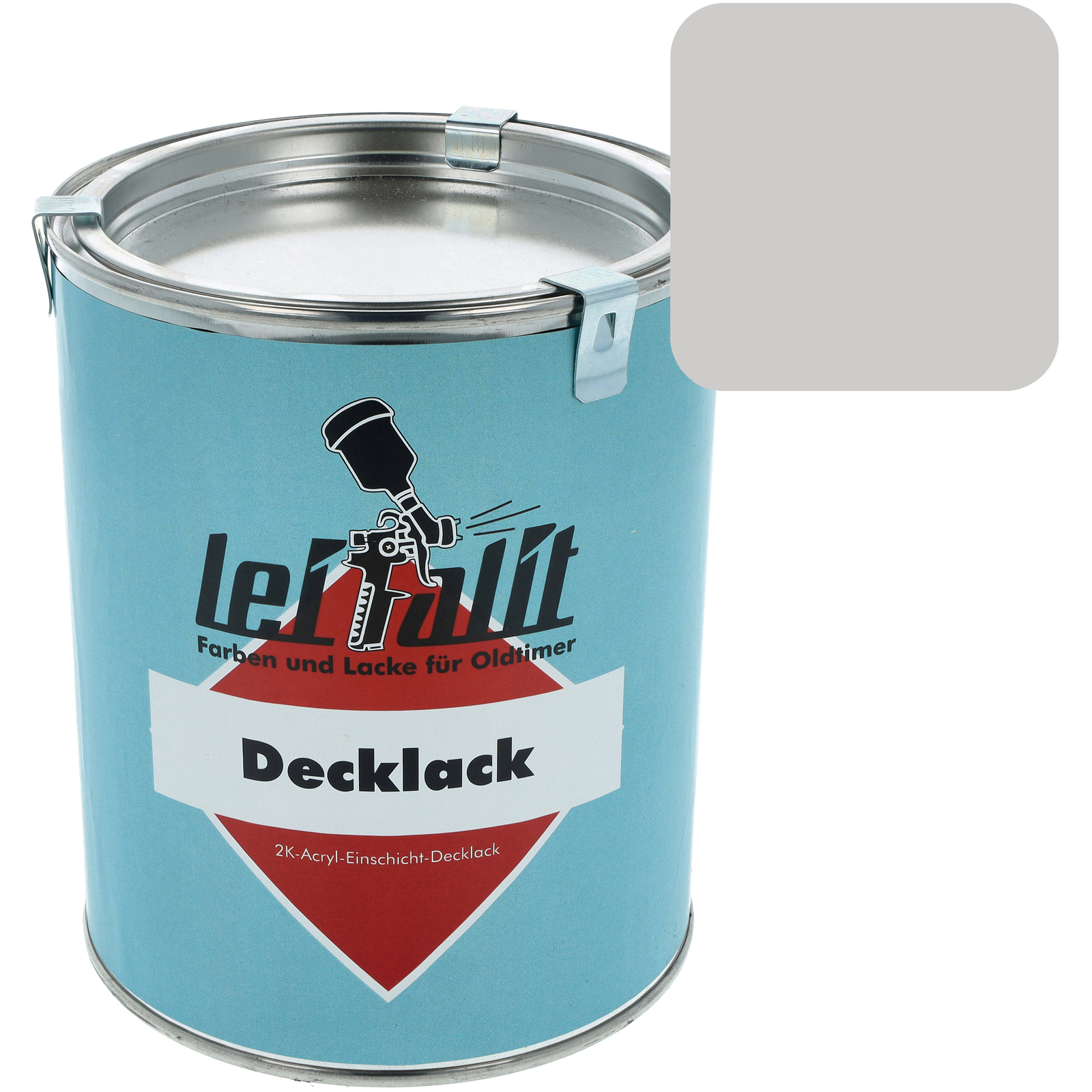 Lackfarbe Leifalit (Premium) Atlasweiß - 1 Liter-Dose