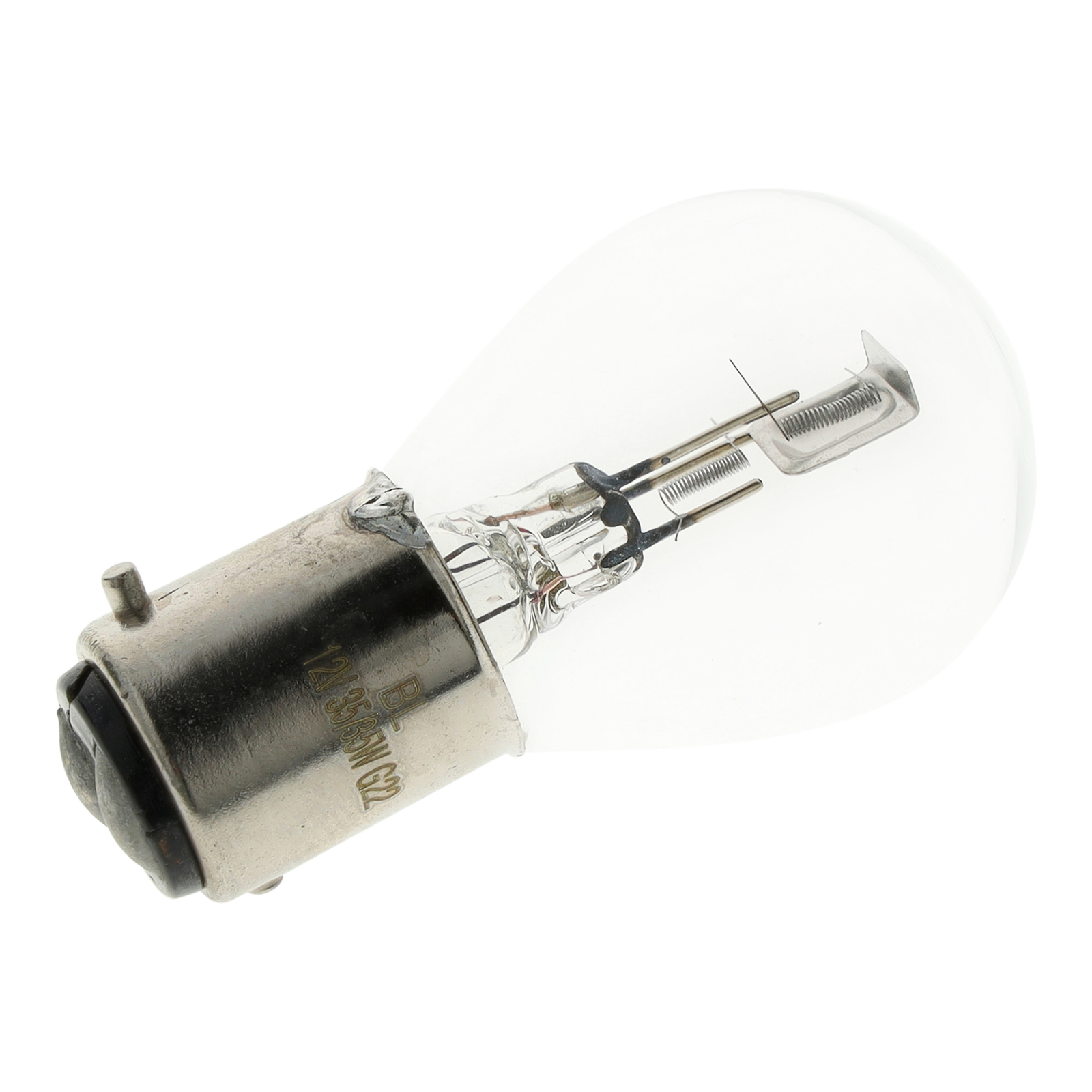 Biluxlampe 12V 35/35W - Bax15d - Glühlampe mit kleinem Sockel (z.B. für Zündanlage 50802)